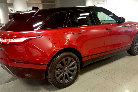 2018 Range Rover VELAR red
